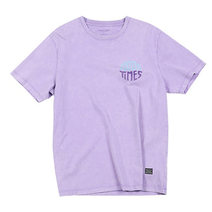 SIMWOOD 2019 Summer New T-Shirt Men Vintage Washed 100% Cotton Tshirt Letter Print Fashion High Quality Plus Size Tops 190132
